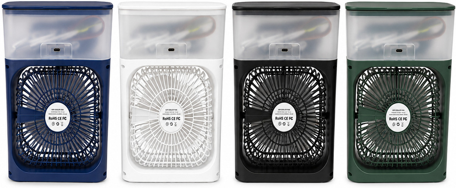 Image of 600 L Room /Personal Air Cooler (White, uroyalminiaircooier)