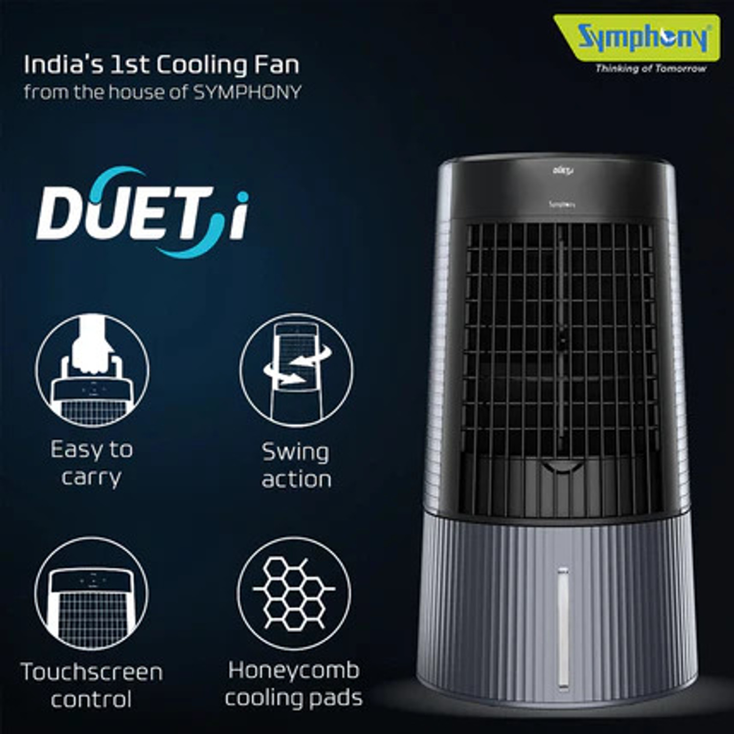 Image of Radhe 4 L Room /Personal Air Cooler (Multicolor, Personal Air Cooler 1125)