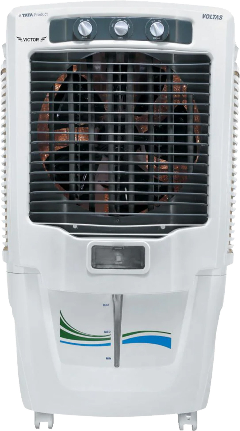 Image of Frostline 70 L Desert Air Cooler (White, Desert Air Cooler for Larger Room Big Ice Chamber High-Speed Cooling | AirC 13)