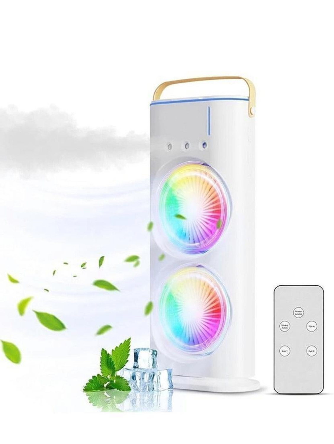 Image of MoonAir 110 L Room /Personal Air Cooler (Smoth Black, Cyclone 110)