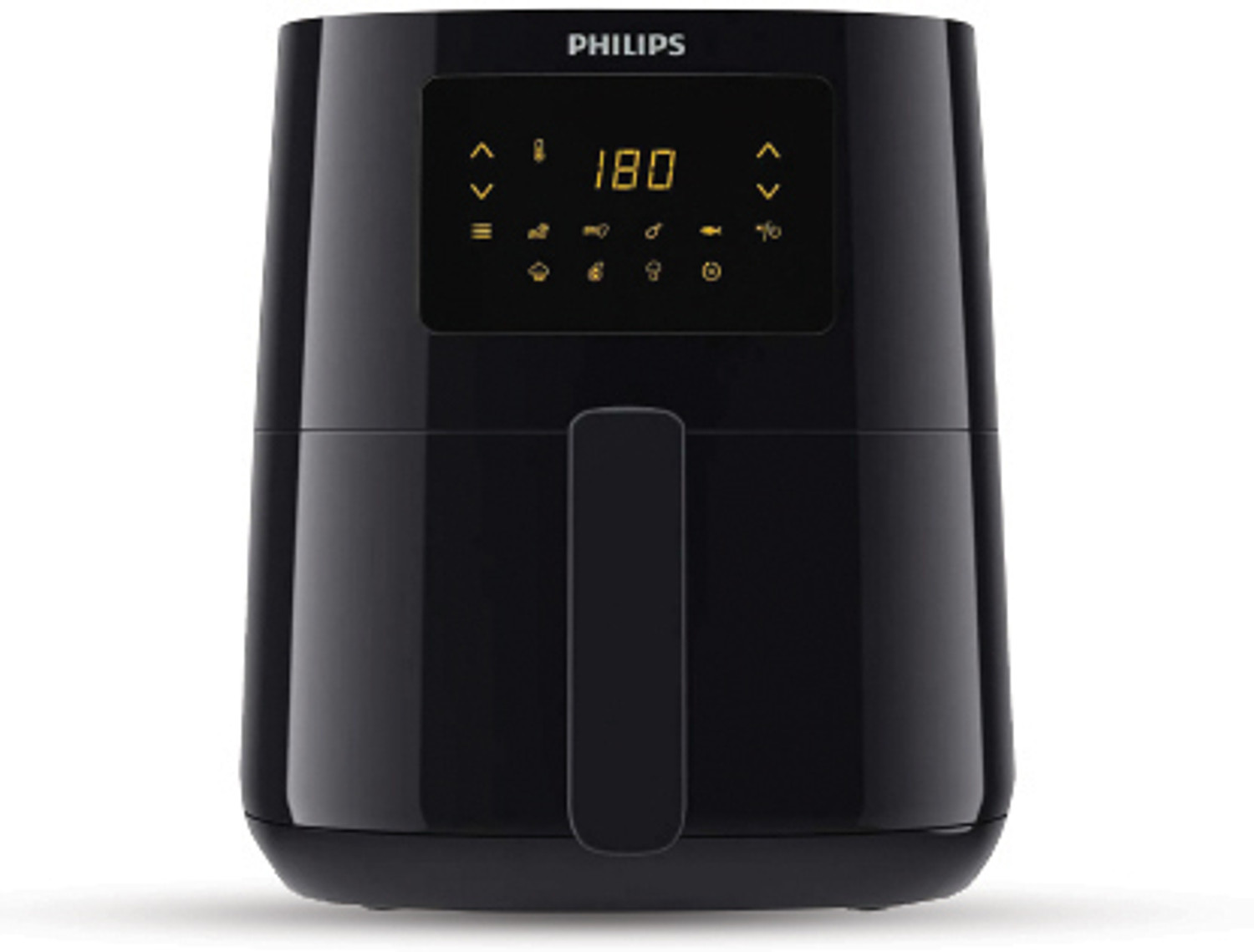 Image of PHILIPS HD9252 /90 with Touch Panel, uses up to 90% less fat, 7 Pre-set Menu, 1400W, 4.1 Ltr, with Rapid Air Technology Air Fryer