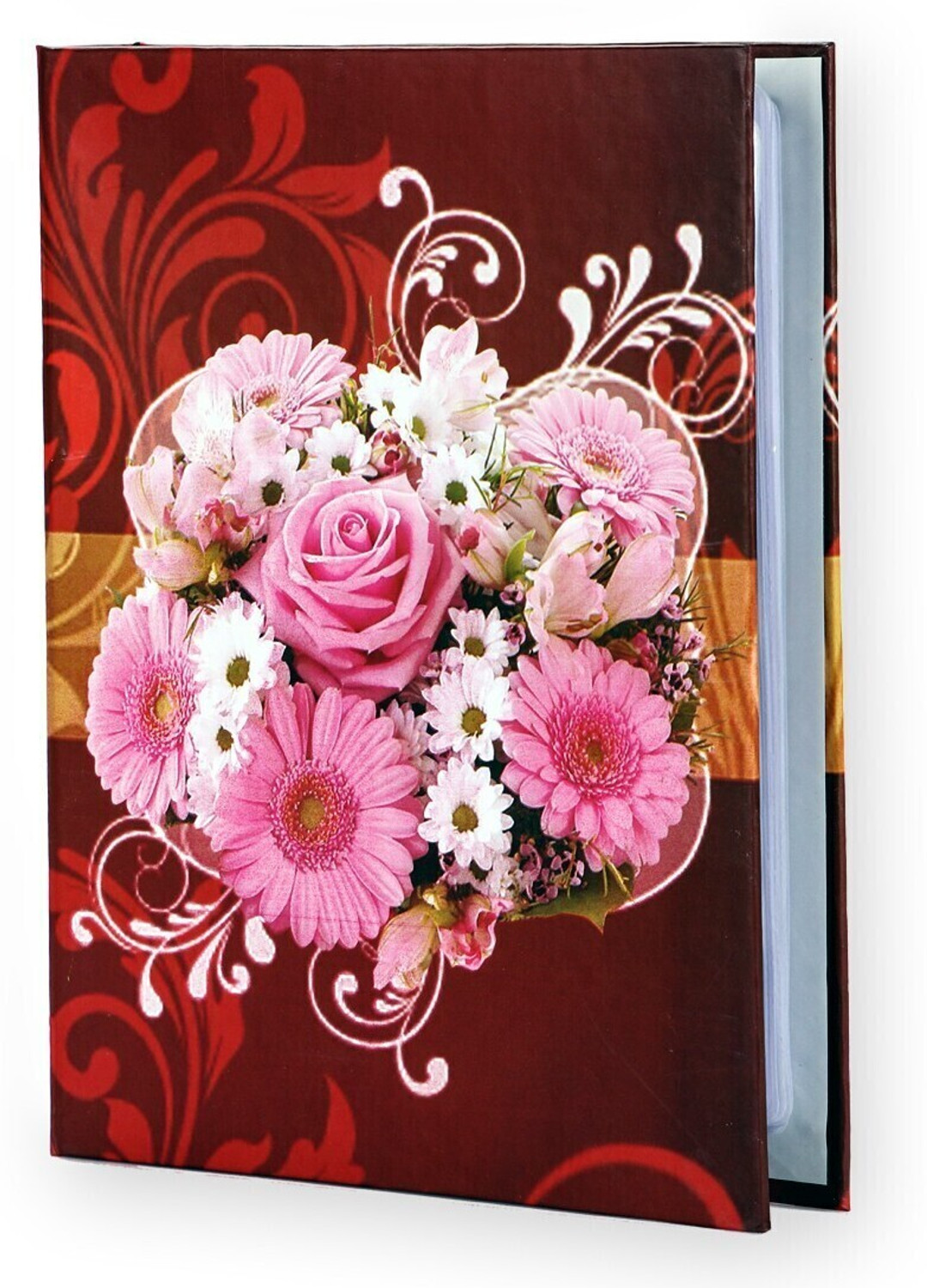 SEHAZ ARTWORKS AlbumsPinkRoses_4*6_104Photos Album  (Photo Size Supported: 4x6)