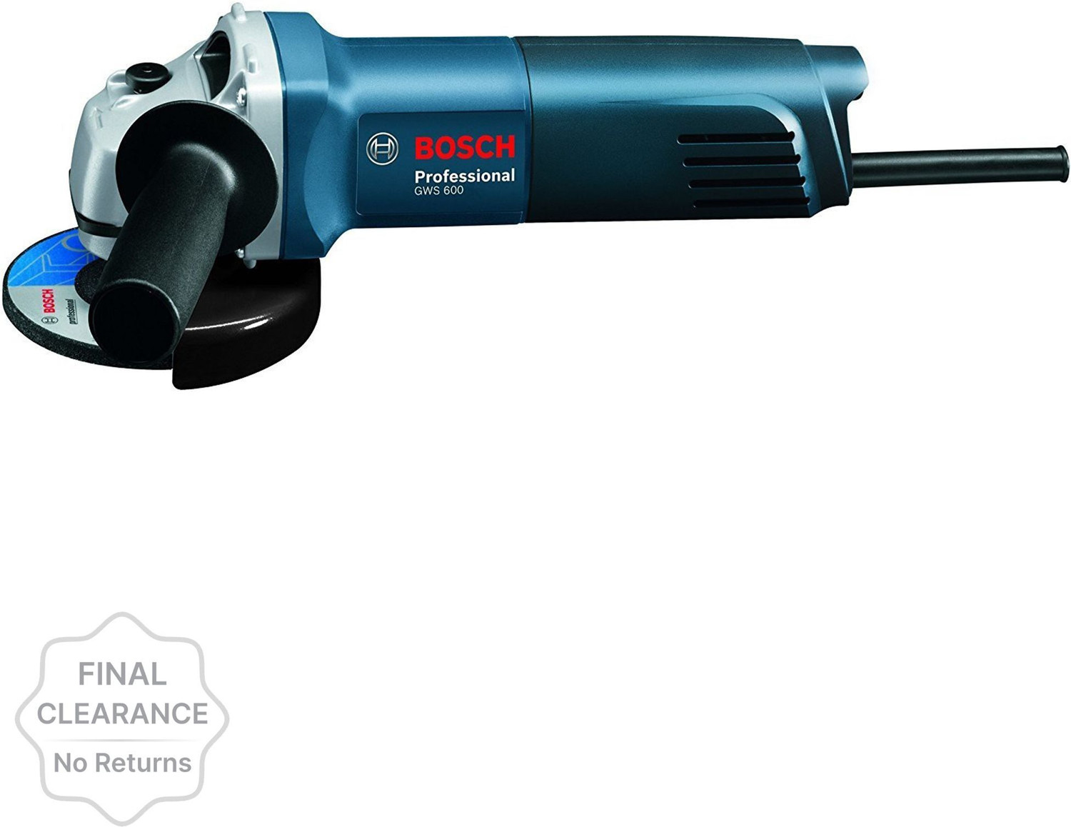BOSCH GWS 600 Professional Angle Grinder  (100 mm Wheel Diameter)