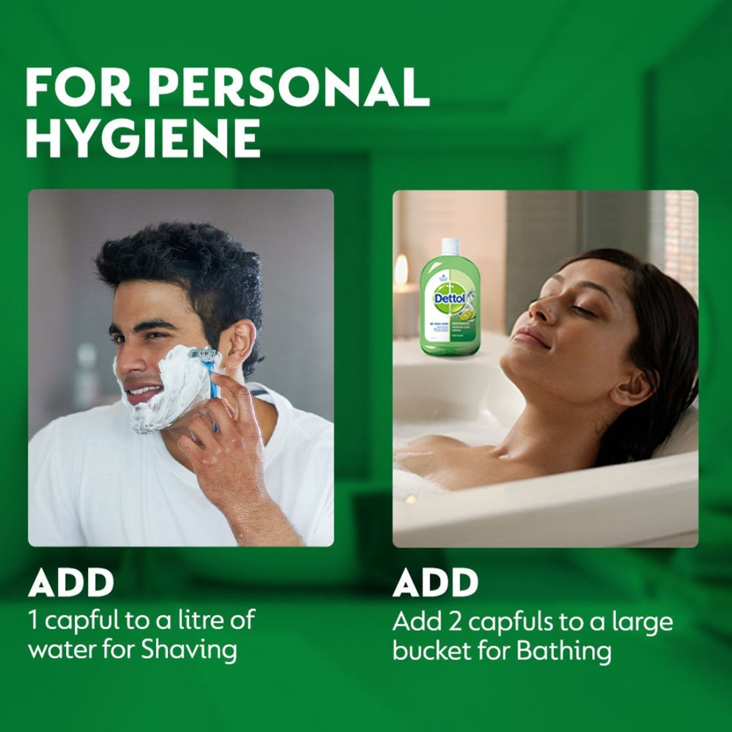 Image of Dettol Antiseptic Liquid for First Aid & Liquid Disinfectant, Lime Antiseptic Liquid