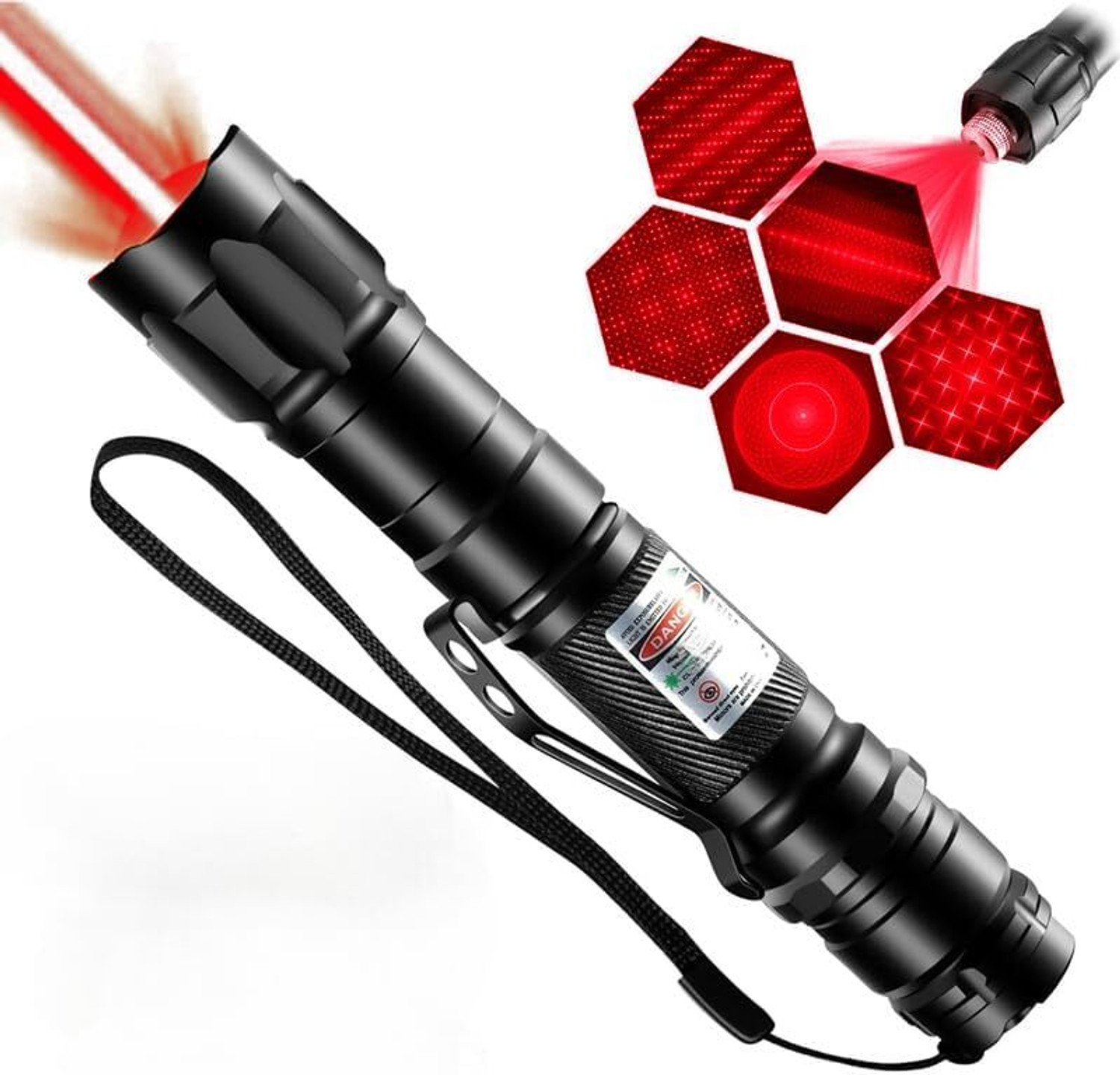 Image of MOOZMOB Long Range Green Laser Pointer Light for Presentation Kids and Pets Play (1000 nm, Green)