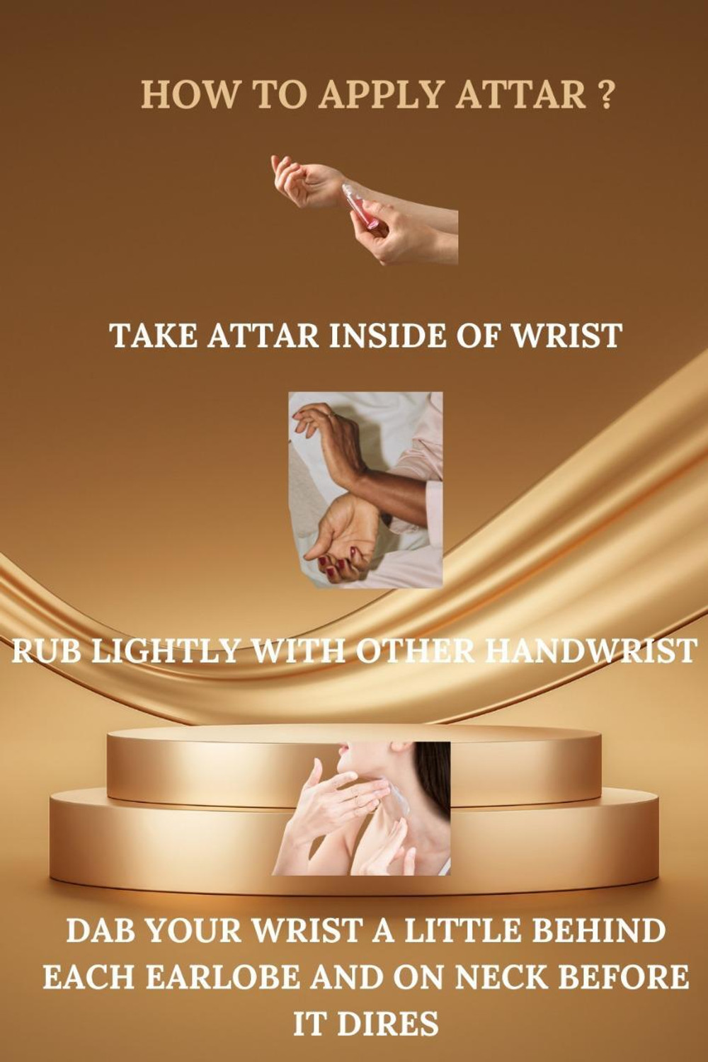 Image of The Rupawat perfumery house Mitti Di Khusboo 6ml Roll on Attar Perfume for Men & Women Long-Lasting Floral Attar (Mitti)