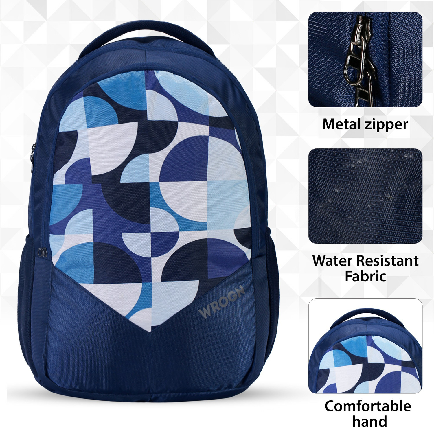 Image of WROGN Laptop backpack spacy unisex backpack fits upto 16 Inches /college bag /school bag 35 L Laptop Backpack