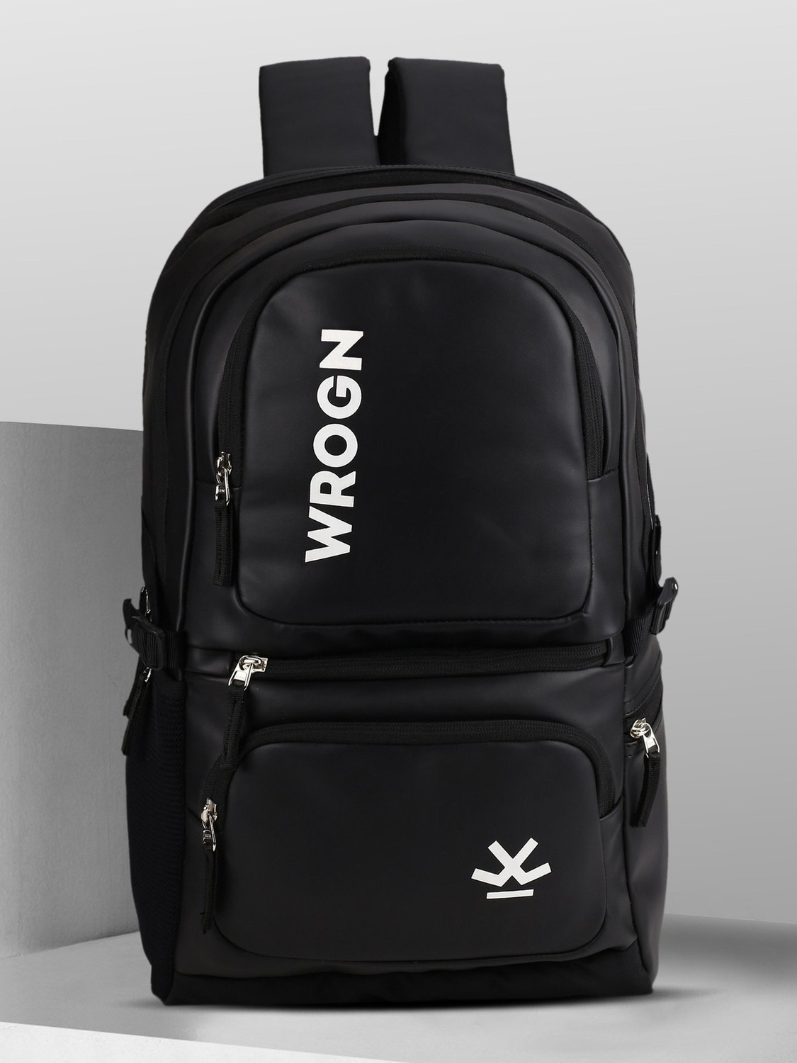 WROGN BP/REXINE/1500/BLACK-35L 35 L Backpack