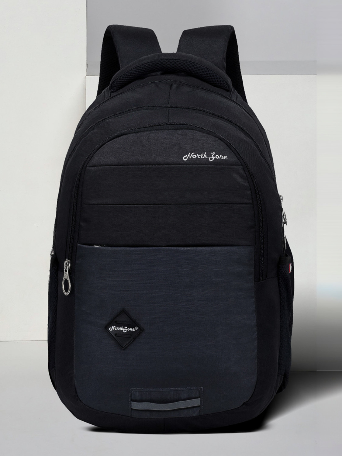Large 35 L Laptop Backpack Milestone Laptop Bag for Women and Men | Backpacks for Girls Boys Stylish | Trending Backpack | School Bag | Bag for Boys Kids Girl | 15 Inch Laptop Bag  (Black, Grey)