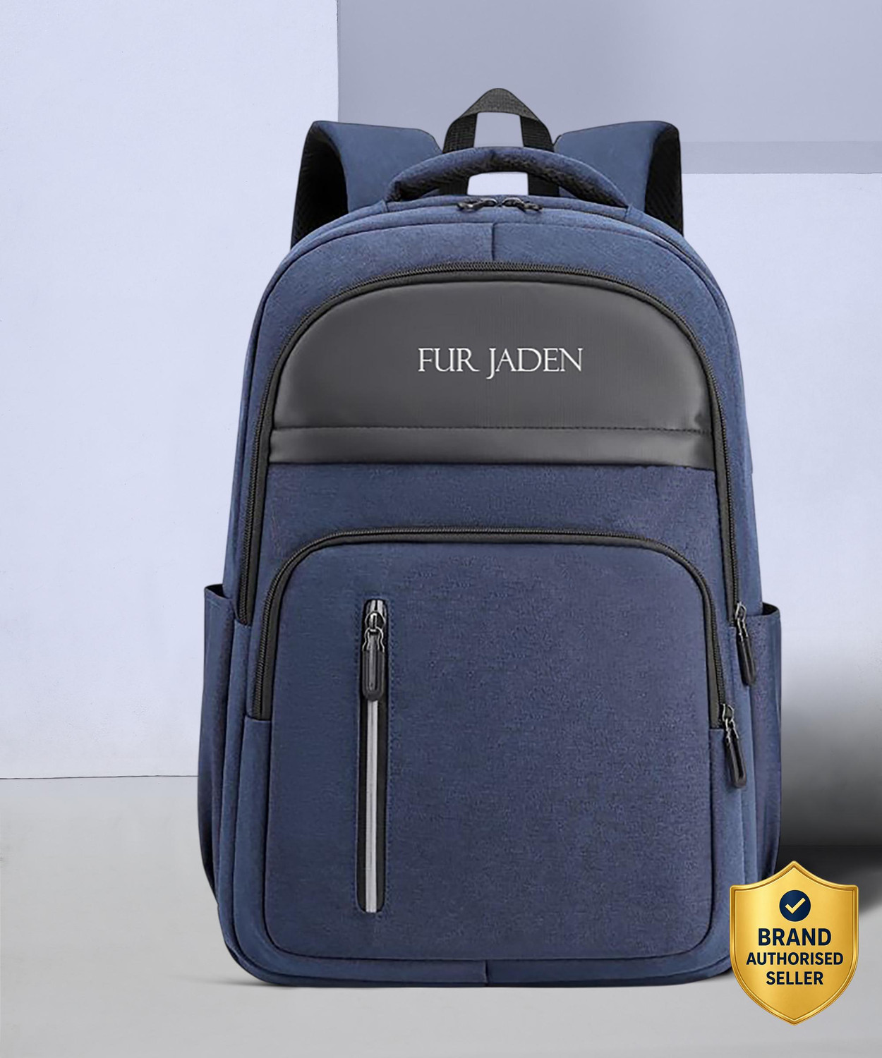FUR JADEN Styilsh 15.6 Inch Laptop Backpack with 2 Large Compartments 