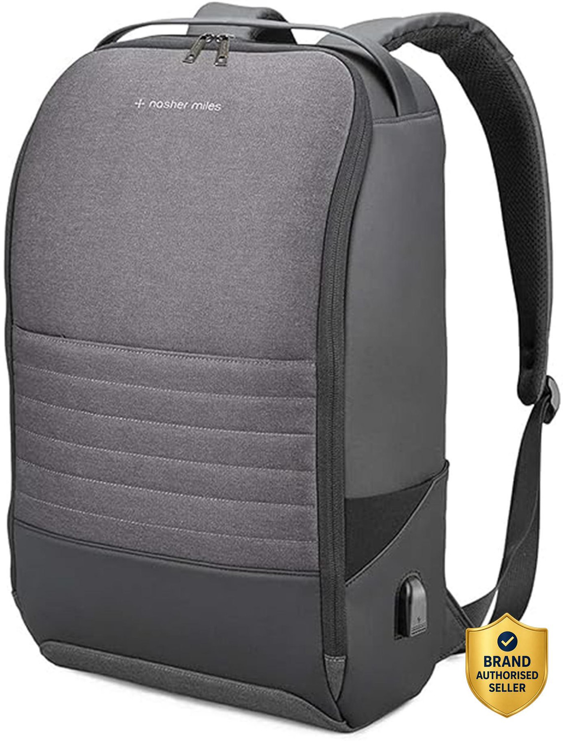 Nasher Miles Kentucky Black Laptop Backpack 20 L Laptop Backpack Black - 