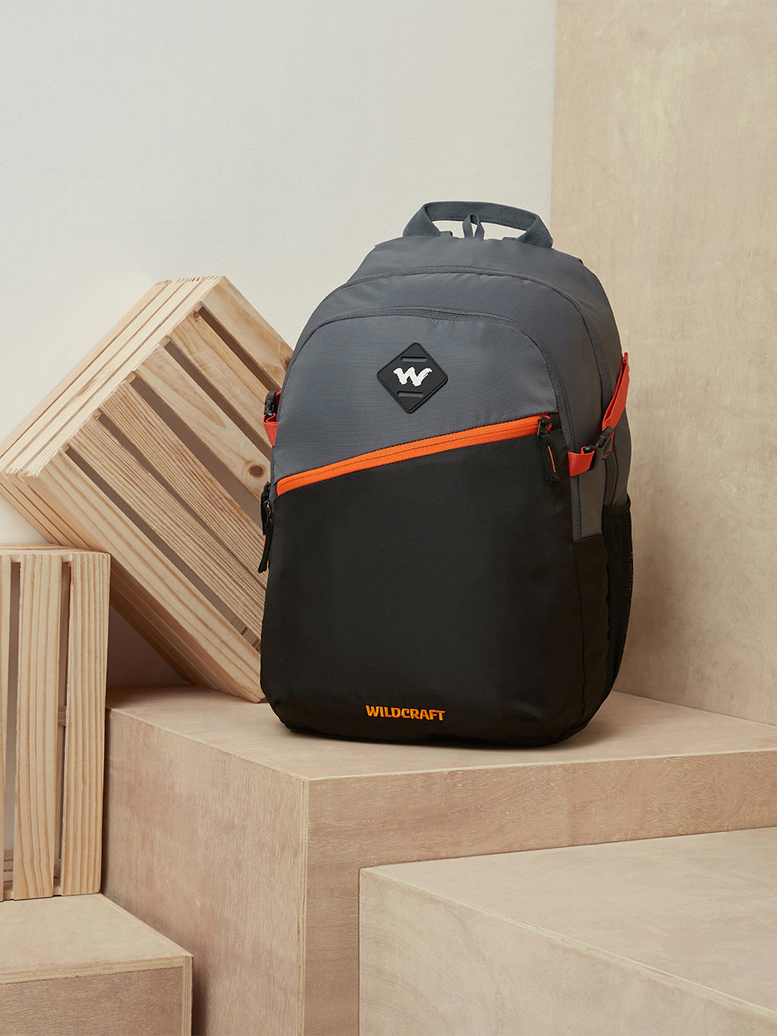 Faber Medium 30L Laptop Backpack – Black/Grey, Water‑Resistant