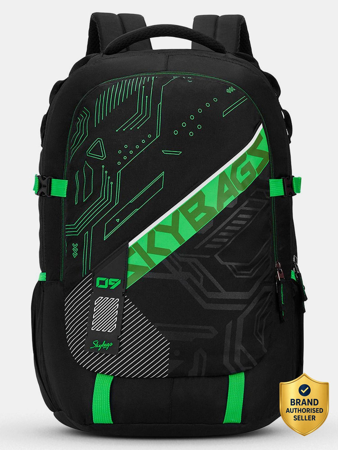 SKYBAGS Vesper 40L Laptop Backpack with Rain Cover - Black 40 L Laptop Backpack