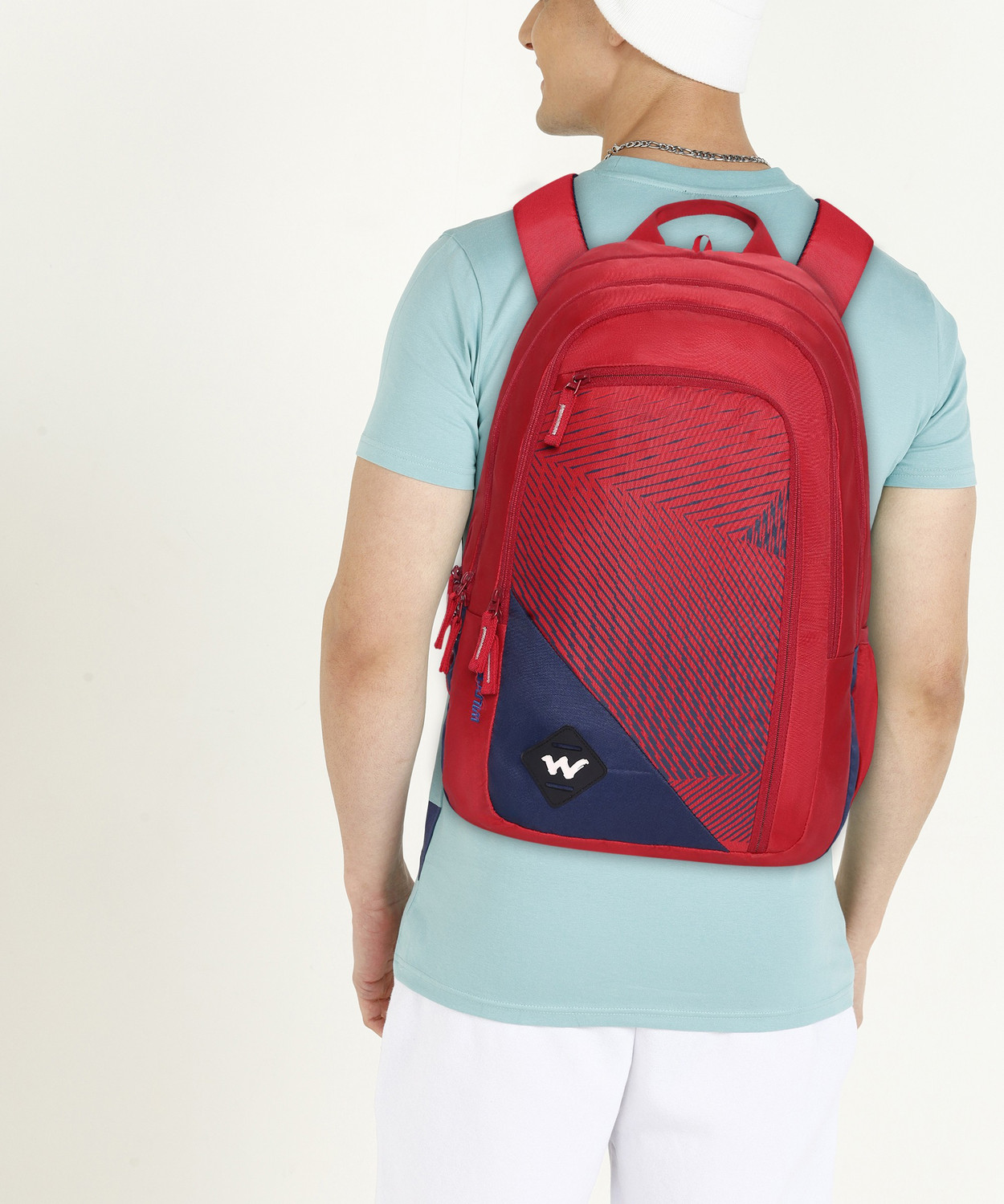 Wildcraft Colossal 40 L Backpack Red Blue Price History