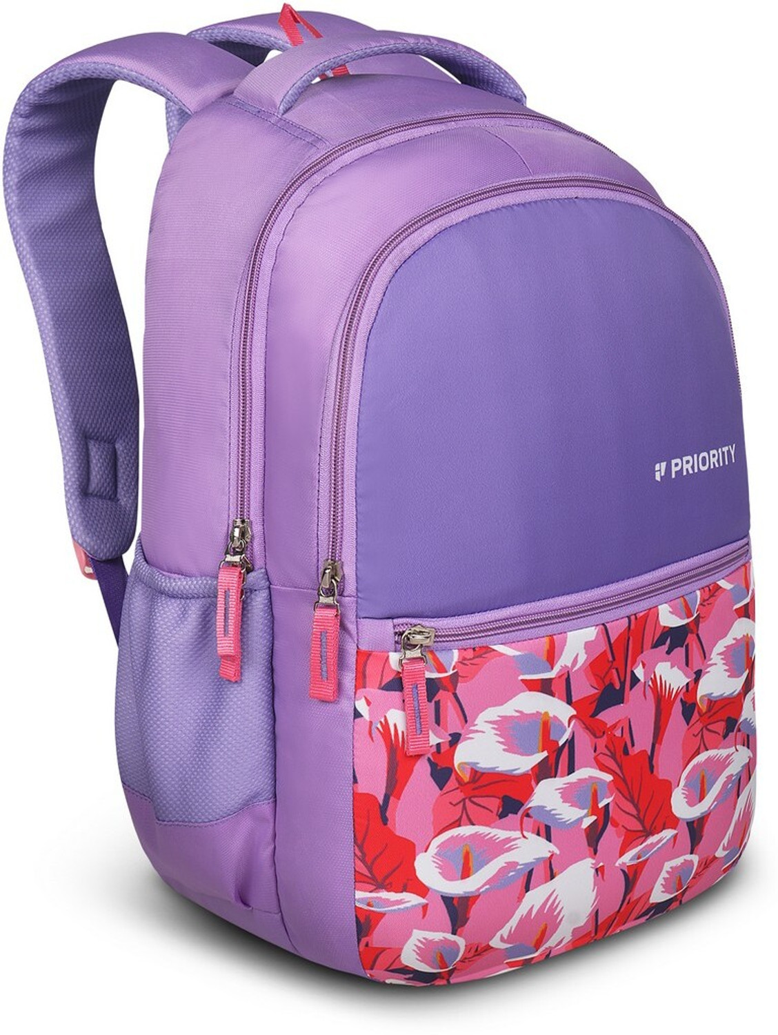 Image of Priority Large 32 L Backpack 002 College Bag Lavender (Purple)
