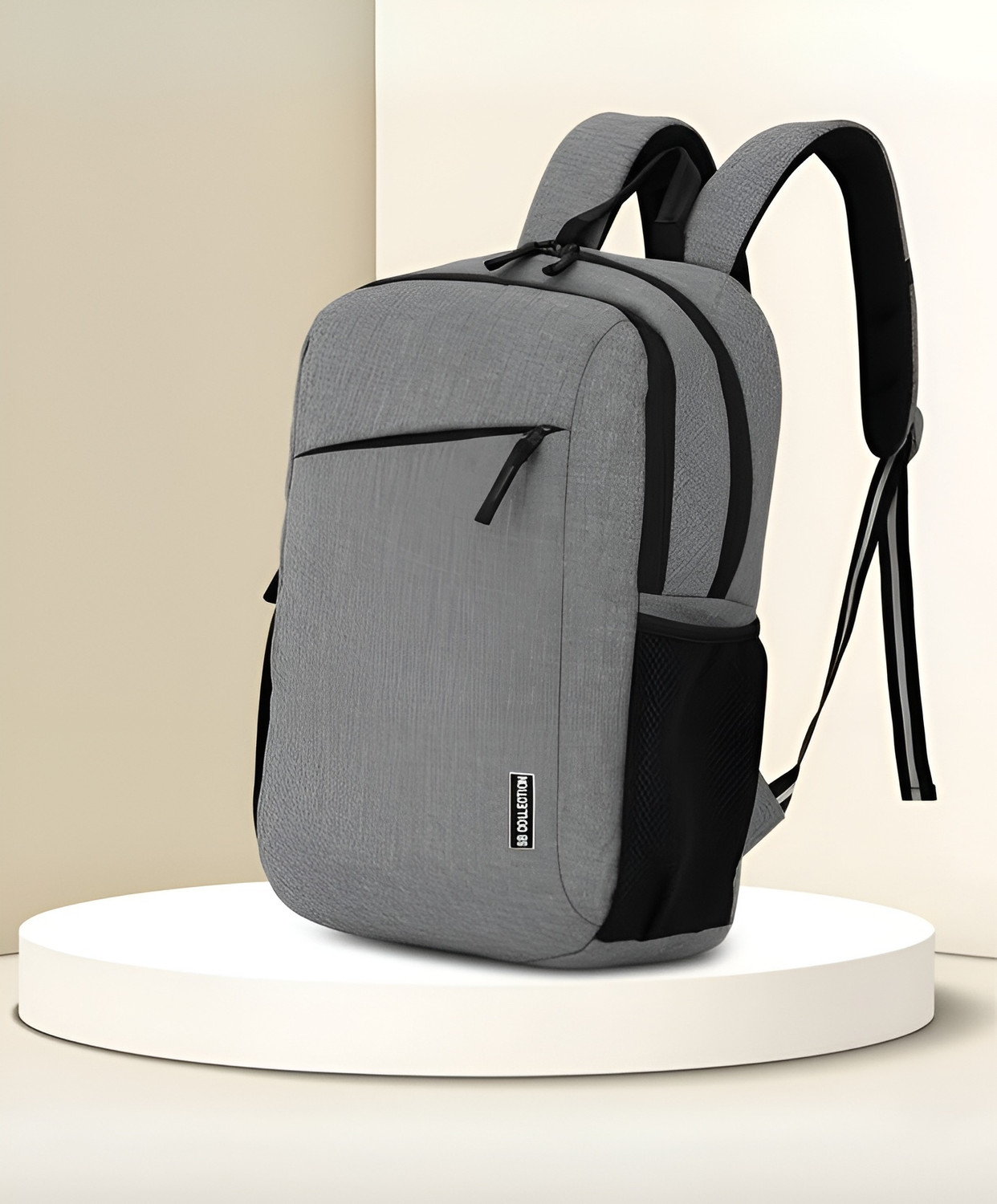 Image of 4ABAGS Medium 24 L Laptop Backpack Backpack For Men (Black)