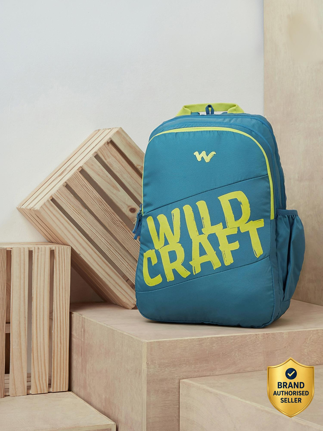 Large 31 L Laptop Backpack Vivid  (Blue, Green)