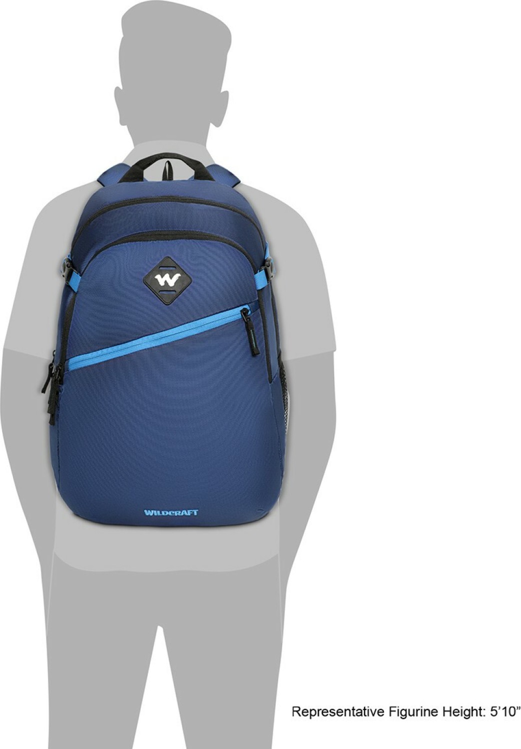 Wildcraft Faber 30 L Laptop Backpack Blue Price History