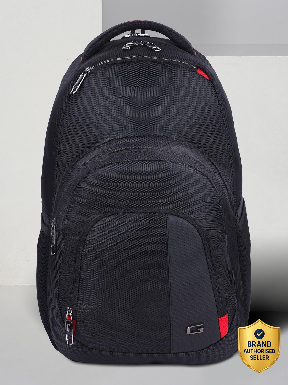 Large 32 L Laptop Backpack Climber Business laptop Backpack  (Black)
