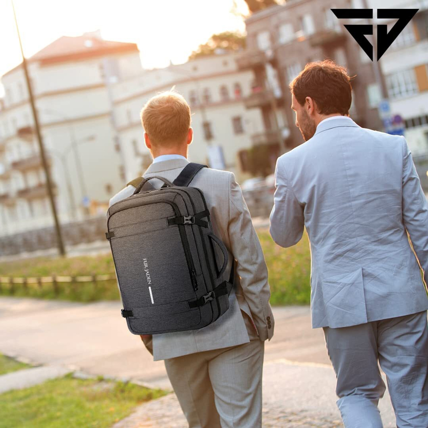 Image of FUR JADEN 40L Weekender Travel Bagpack with Anti Theft Pocket, Organizer Pockets 40 L Laptop Backpack