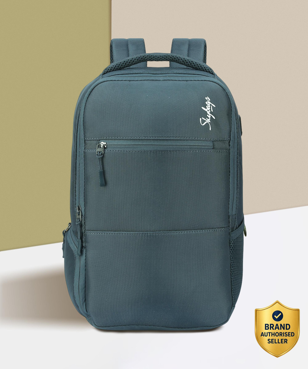 SKYBAGS Biz (E) Grey 17 L Laptop Backpack