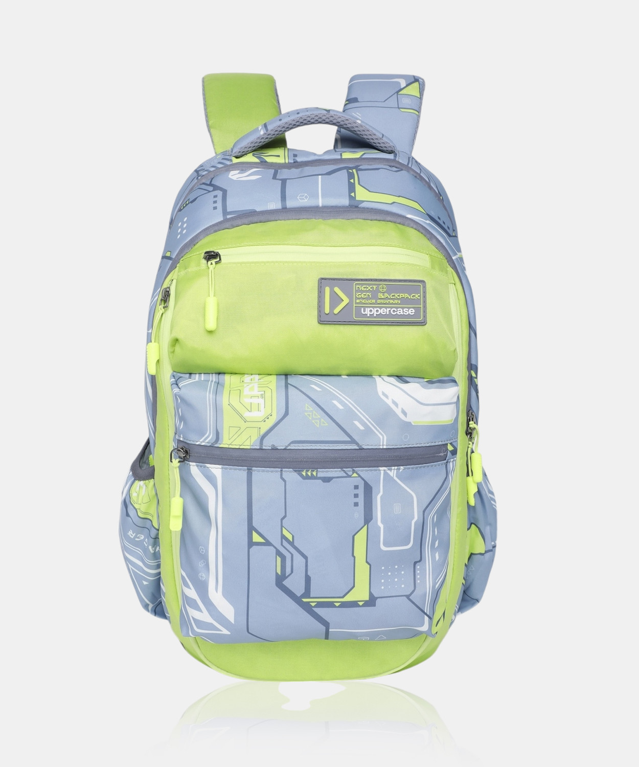 Uppercase Pixel 01 Grey Laptop Backpack – 35.88L, ₹1140
