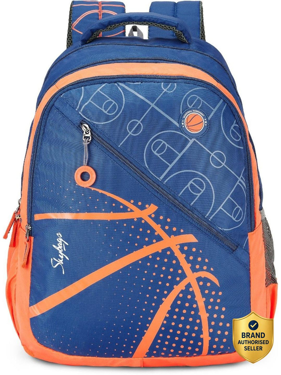 Large 32 L Backpack NEW NEON 18 SCHOOL BAG (H) BLUE  (Multicolor)