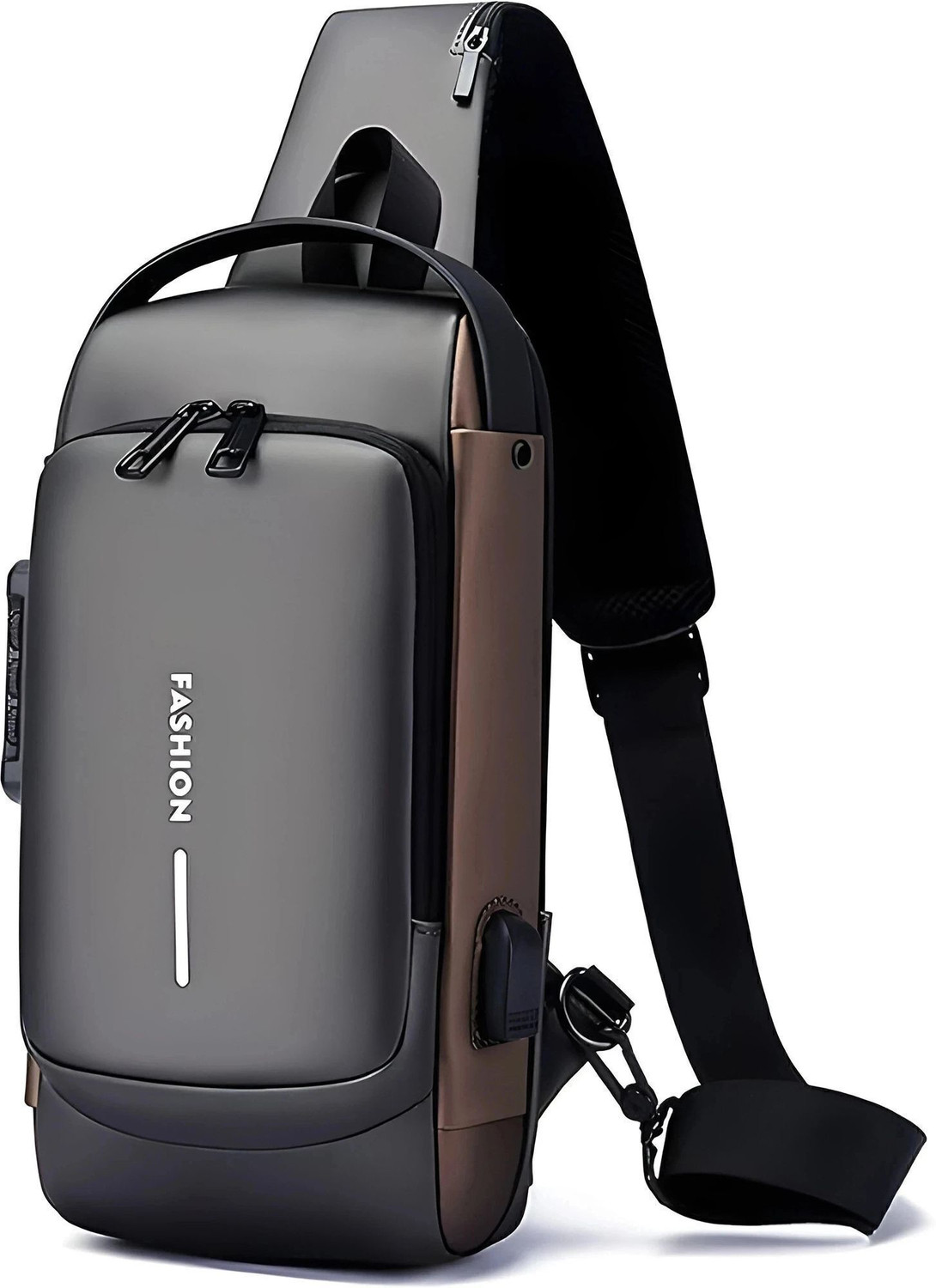 Bellveen Anti-Theft USB Sling Bag 10L Waterproof – ₹310