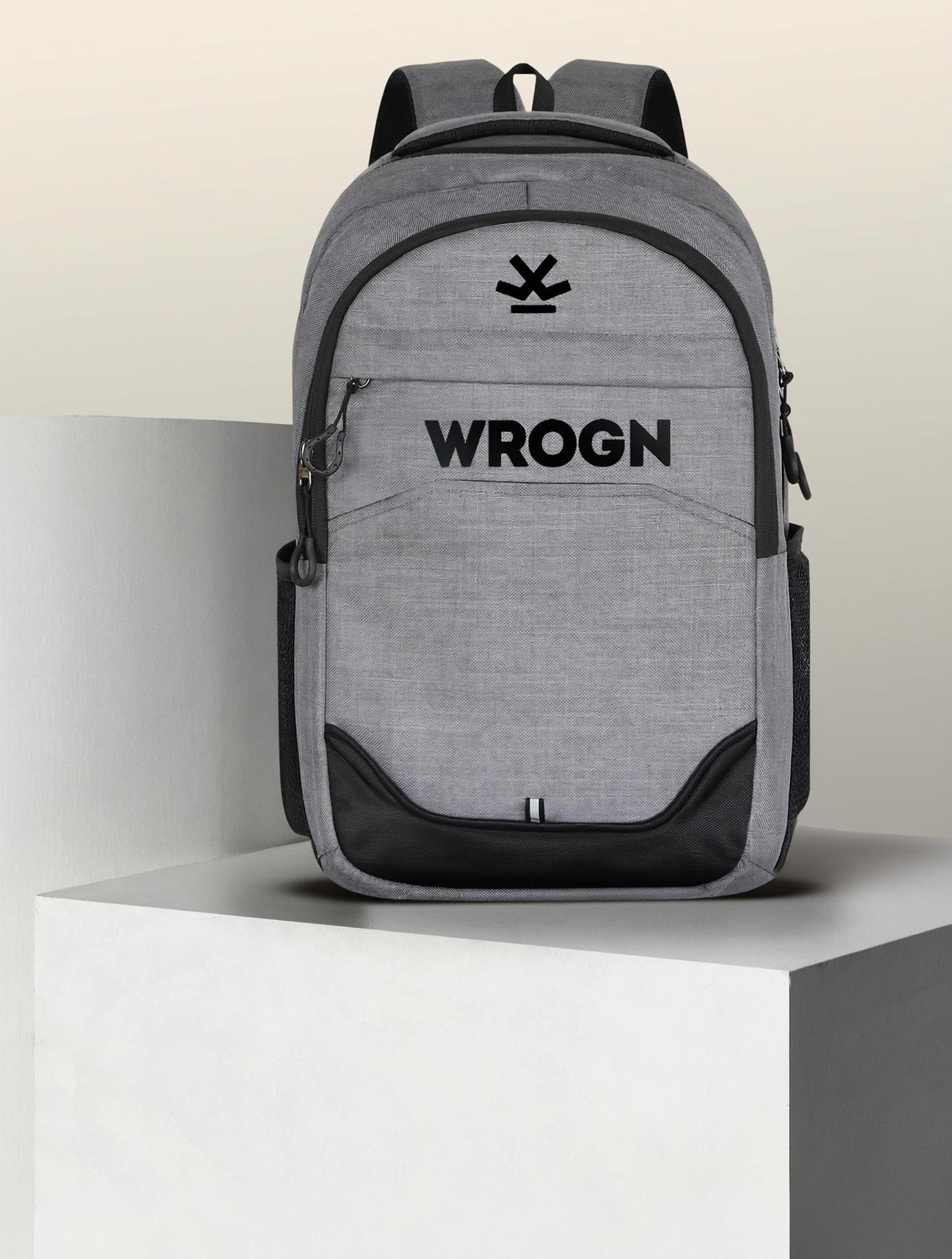 WROGN SEMI LARGE EXPANDABLE 32 LTR PREMIUM BRANDED LAPTOP BAG FOR MEN 