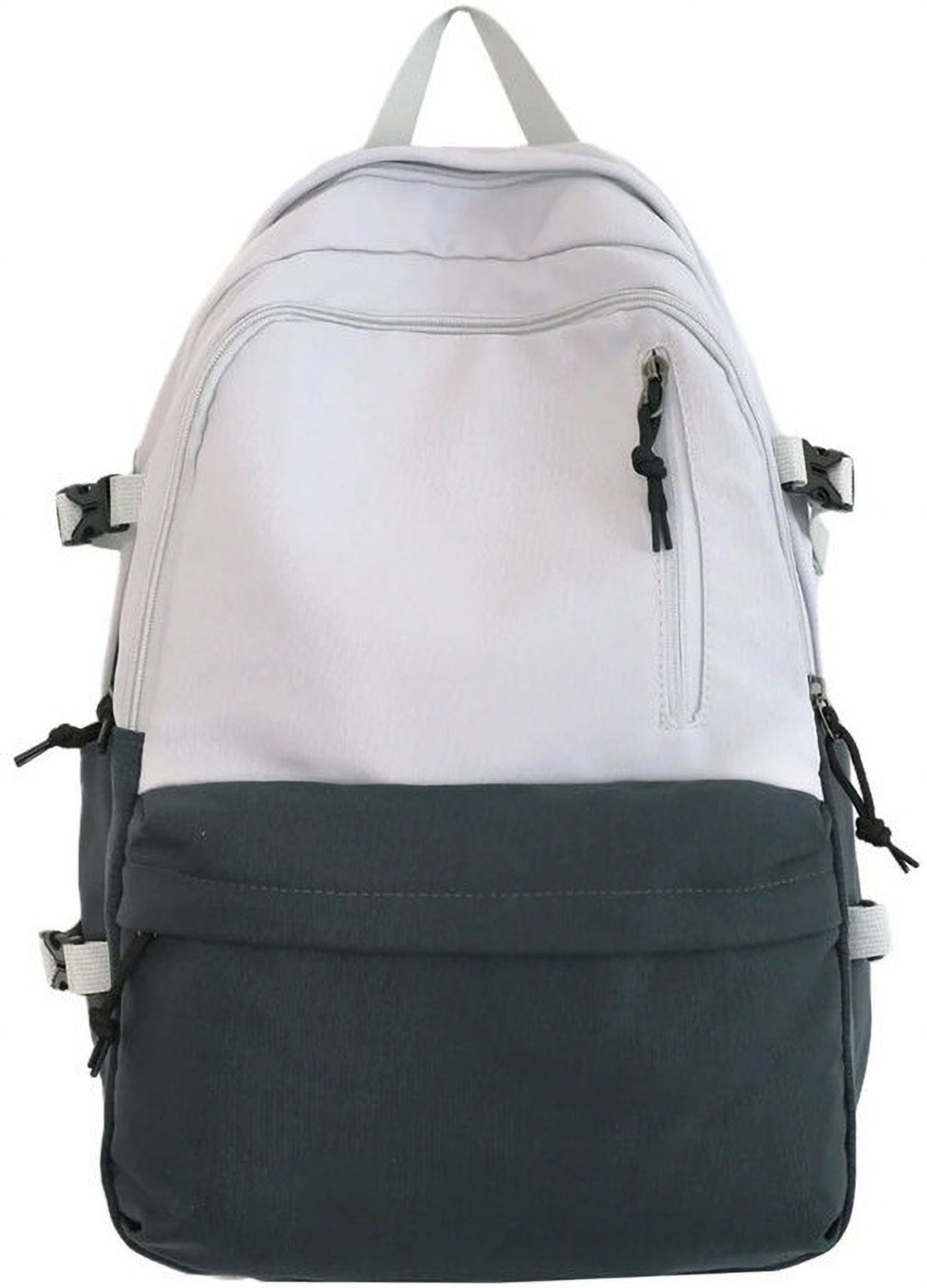 Image of Xelcis Medium 25 L Laptop Backpack Traveling Backpack Male & Female High Capacity Book Bag, Laptop Student College (Green, Grey)
