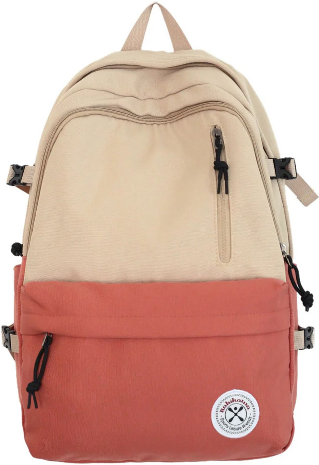 Image of Xelcis Medium 25 L Laptop Backpack Traveling Backpack Male & Female High Capacity Book Bag, Laptop Student College (Green, Grey)