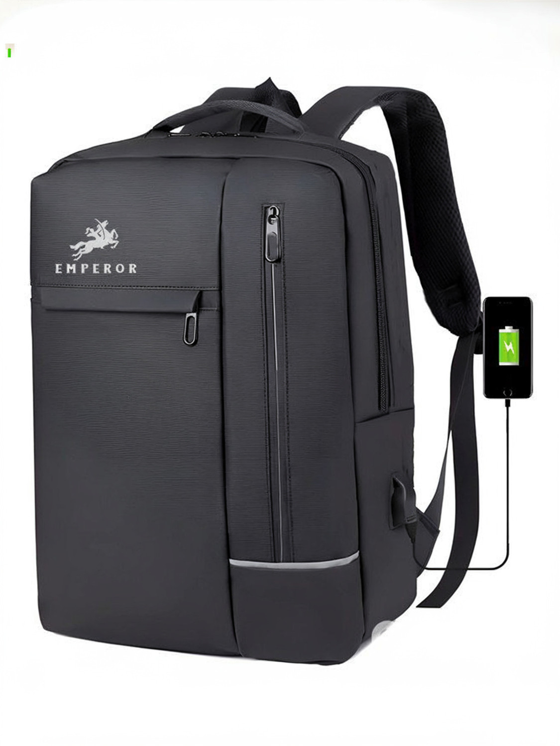 Image of MRSAYON Large 50 L Laptop Backpack for Men & Women with Anti Theft Number Lock & USB Charging Bag for Office Travel (Black)