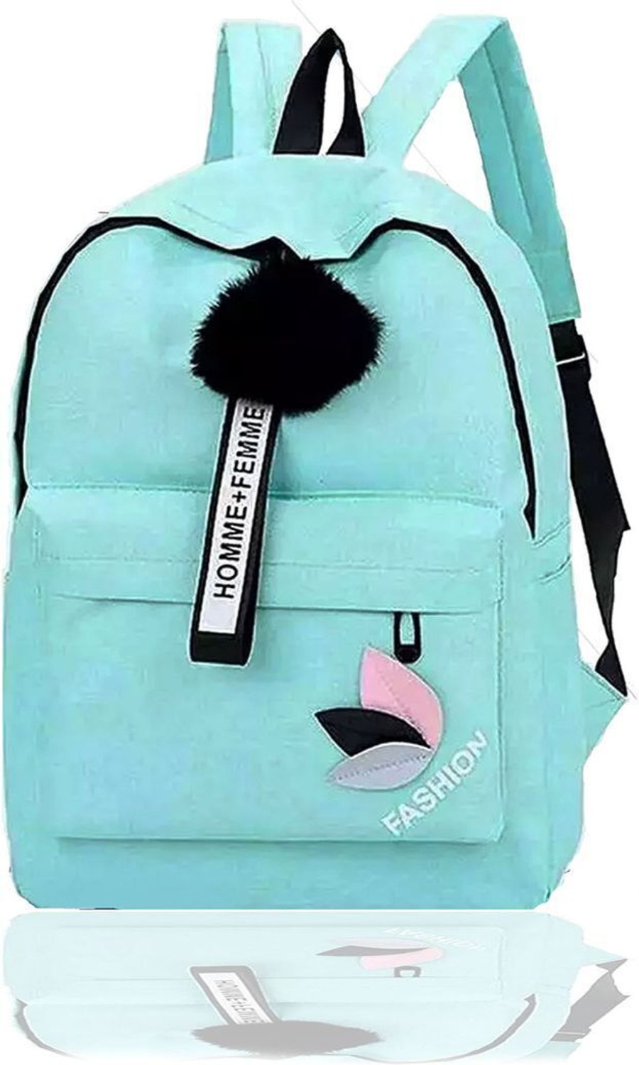 Image of PARAVEL Medium 25 L Backpack Girls Bag For School Collage Travel backpack (Green)