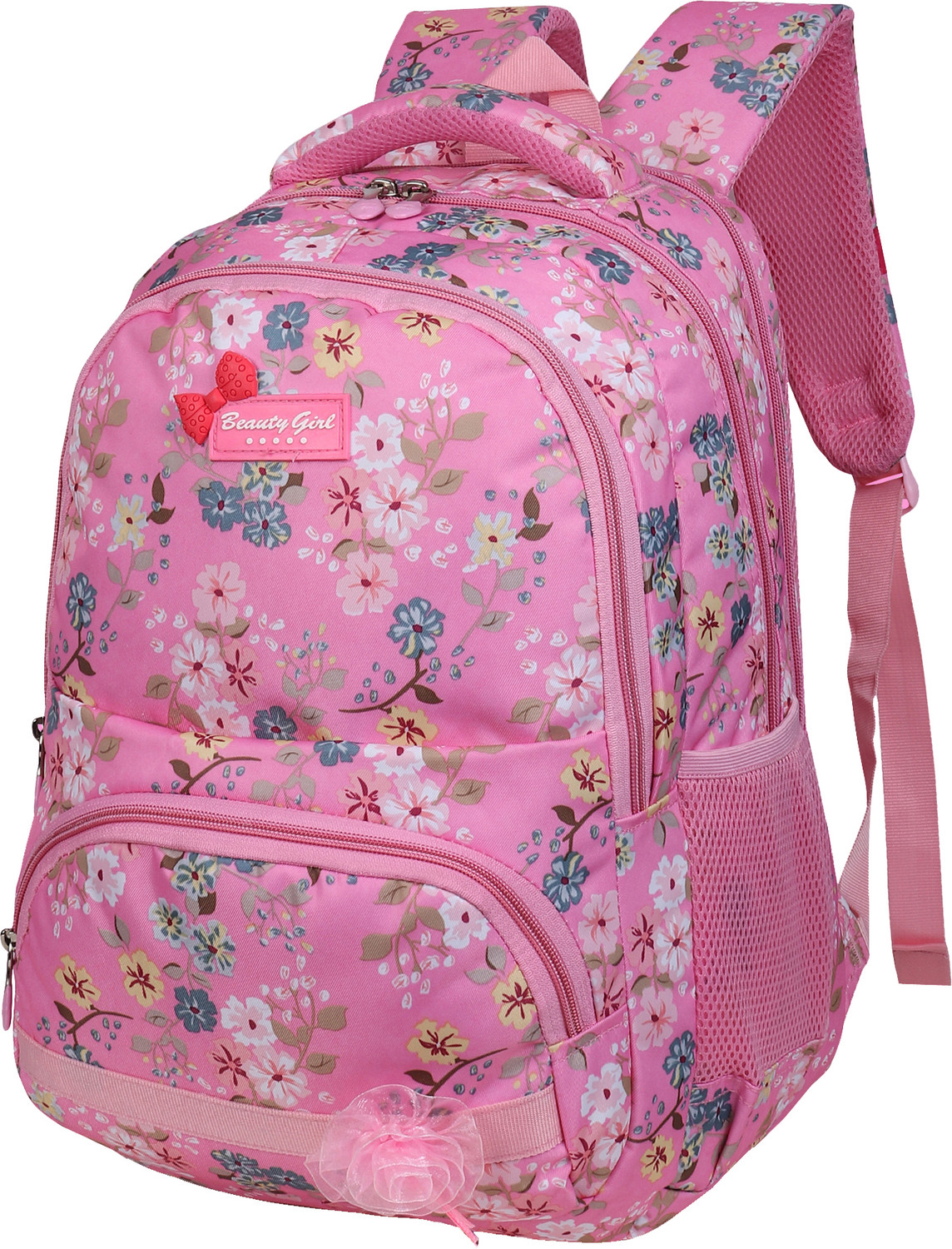 BEAUTY GIRLS BY HOTSHOT 1531 School Tuition Bag College For Girls Women 30 L Backpack Pink Price History