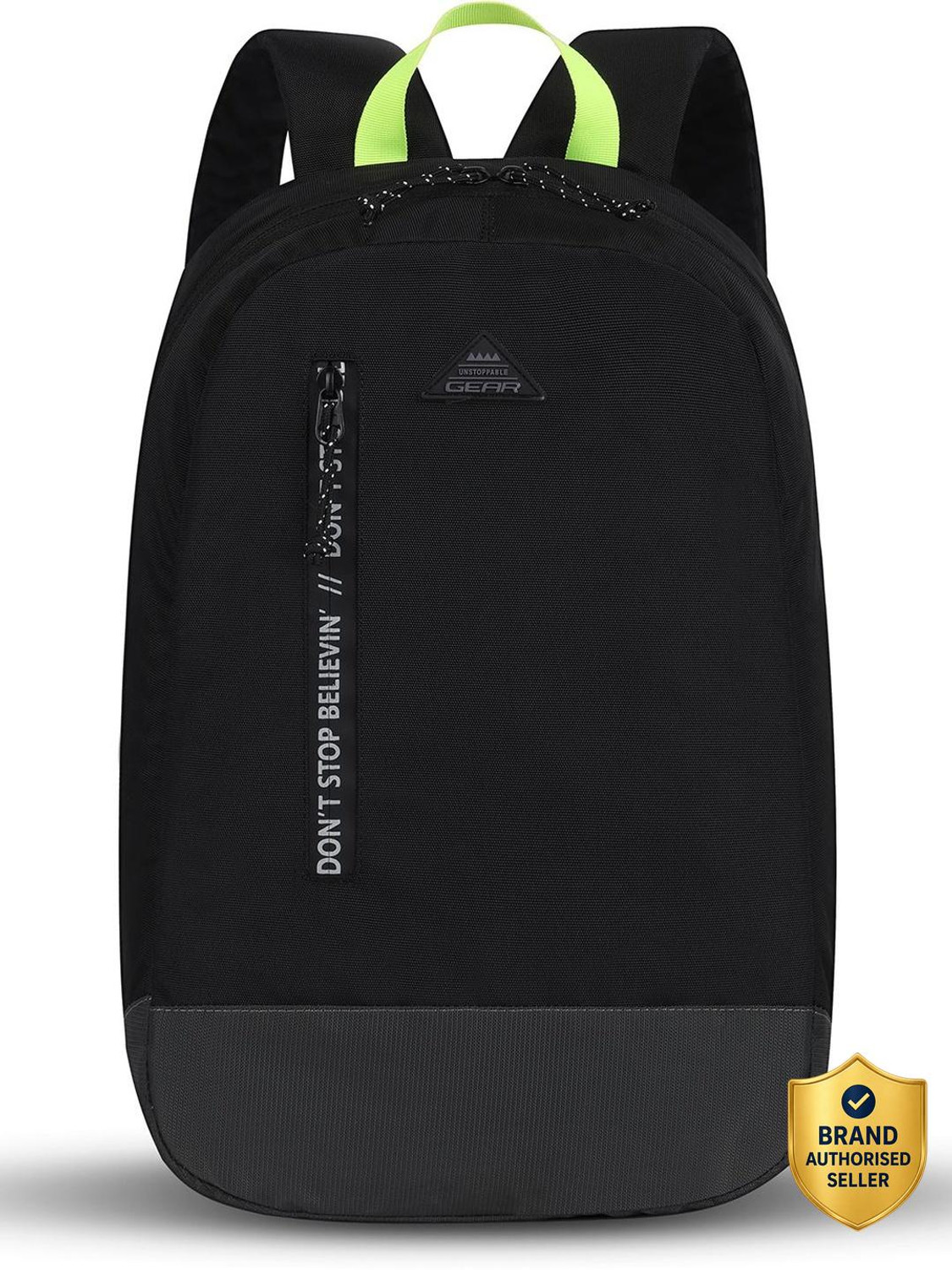 Small 16 L Backpack SUPERIOR BACKPACK  (Black, Grey)