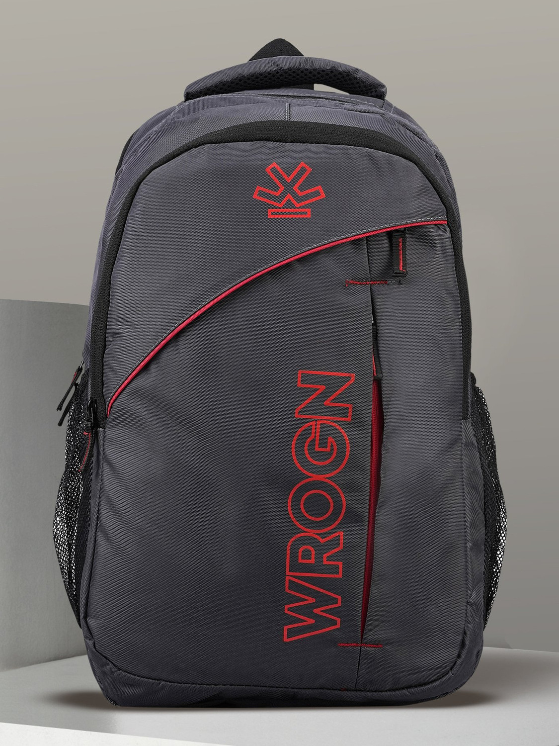 WROGN 45L Unisex Backpack with Rain Cover – Fits 16" Laptop
