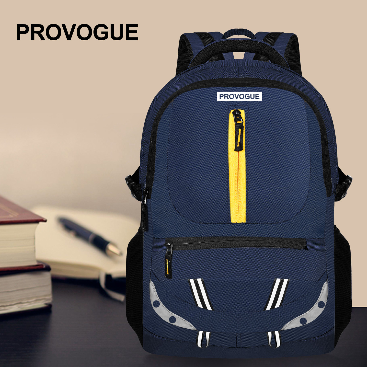 Provogue navy hotsell blue backpack price