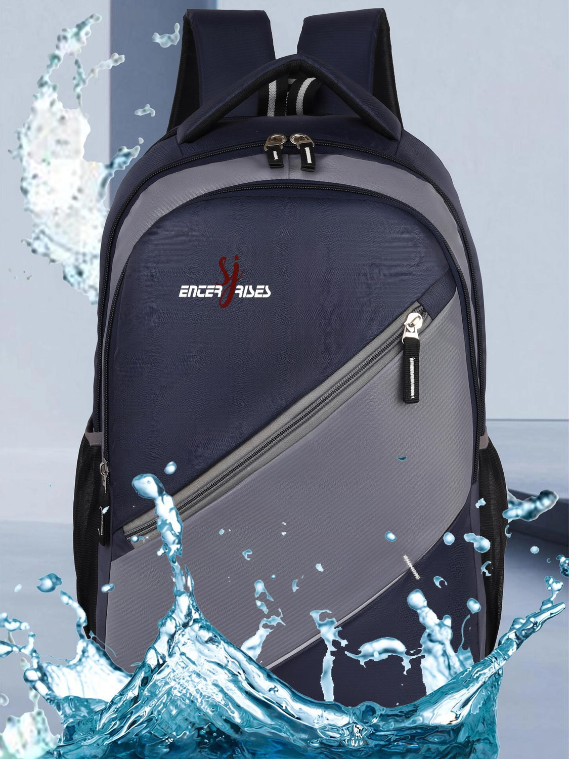 Image of HINEX backpack men and women backpack for school bag Waterproof Backpack (Black, 35 L)