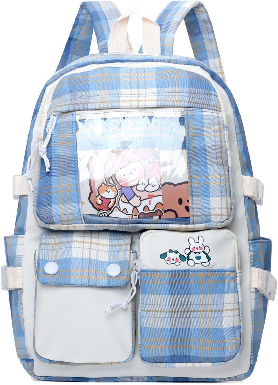 Image of 3D METRO SUPER STORE Medium 30 L Laptop Backpack 1710 BLUE BagSchool Bags Travel Bag, Picnic Bag 3 (Blue)