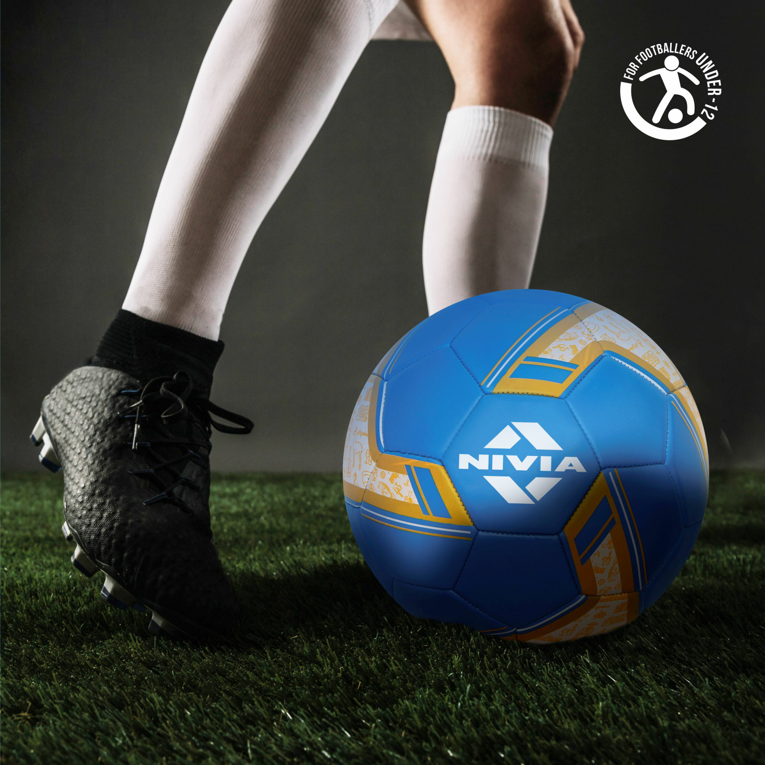 Image of NIVIA SPINNER MACHINE STITCHED FOOTBALL (ARGENTINA ) Football - Size: 5