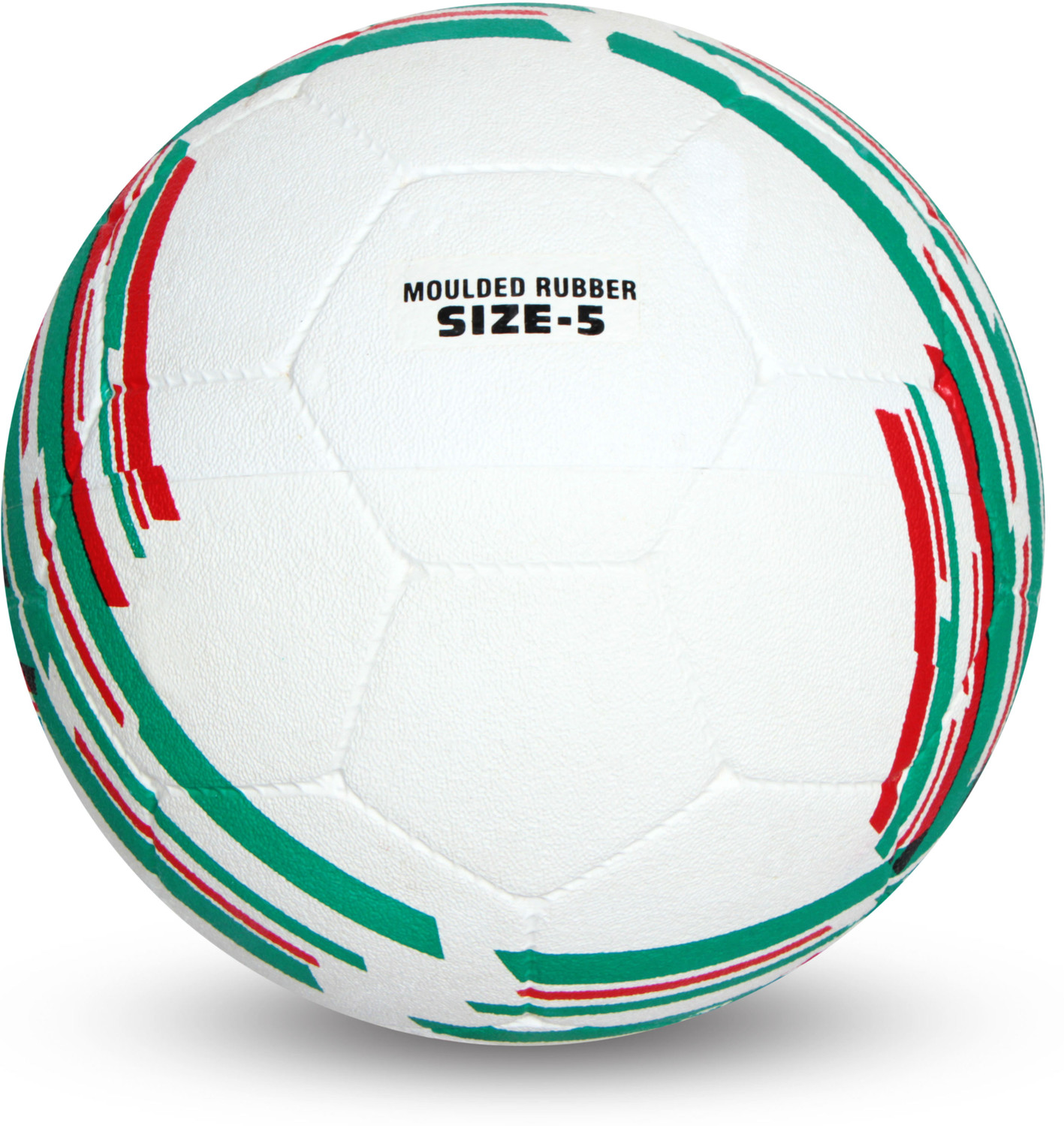 Image of NIVIA Country Colour (Italy), Rubberized Moulded, For Hard Surfaces, Soccer Football - Size: 5