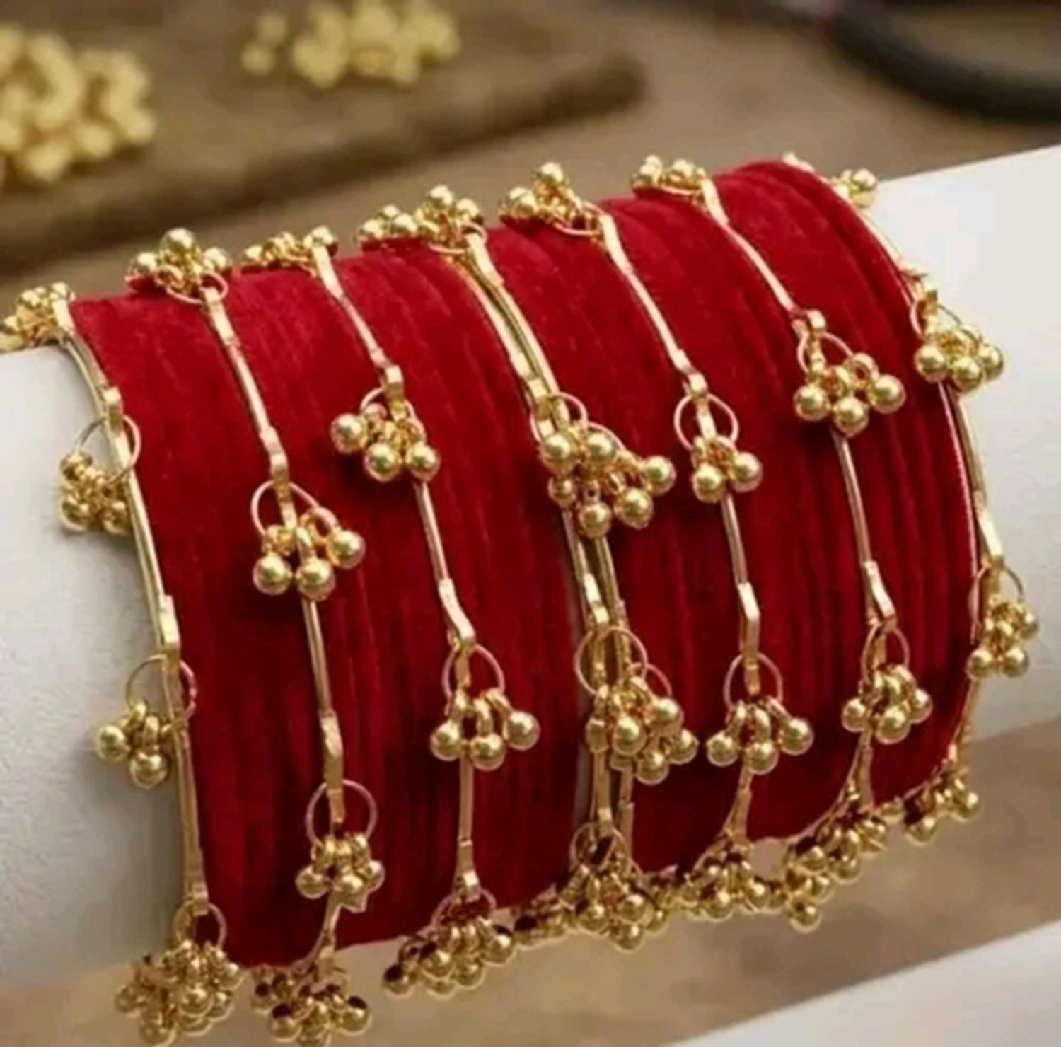 Image of Mayhmcollection Lac Bangle Set (Pack of 24)