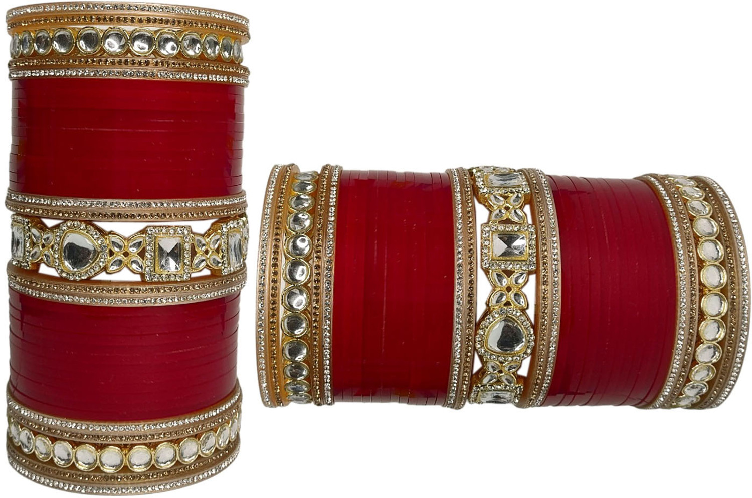 Image of oms Plastic Chudas (Pack of 10)