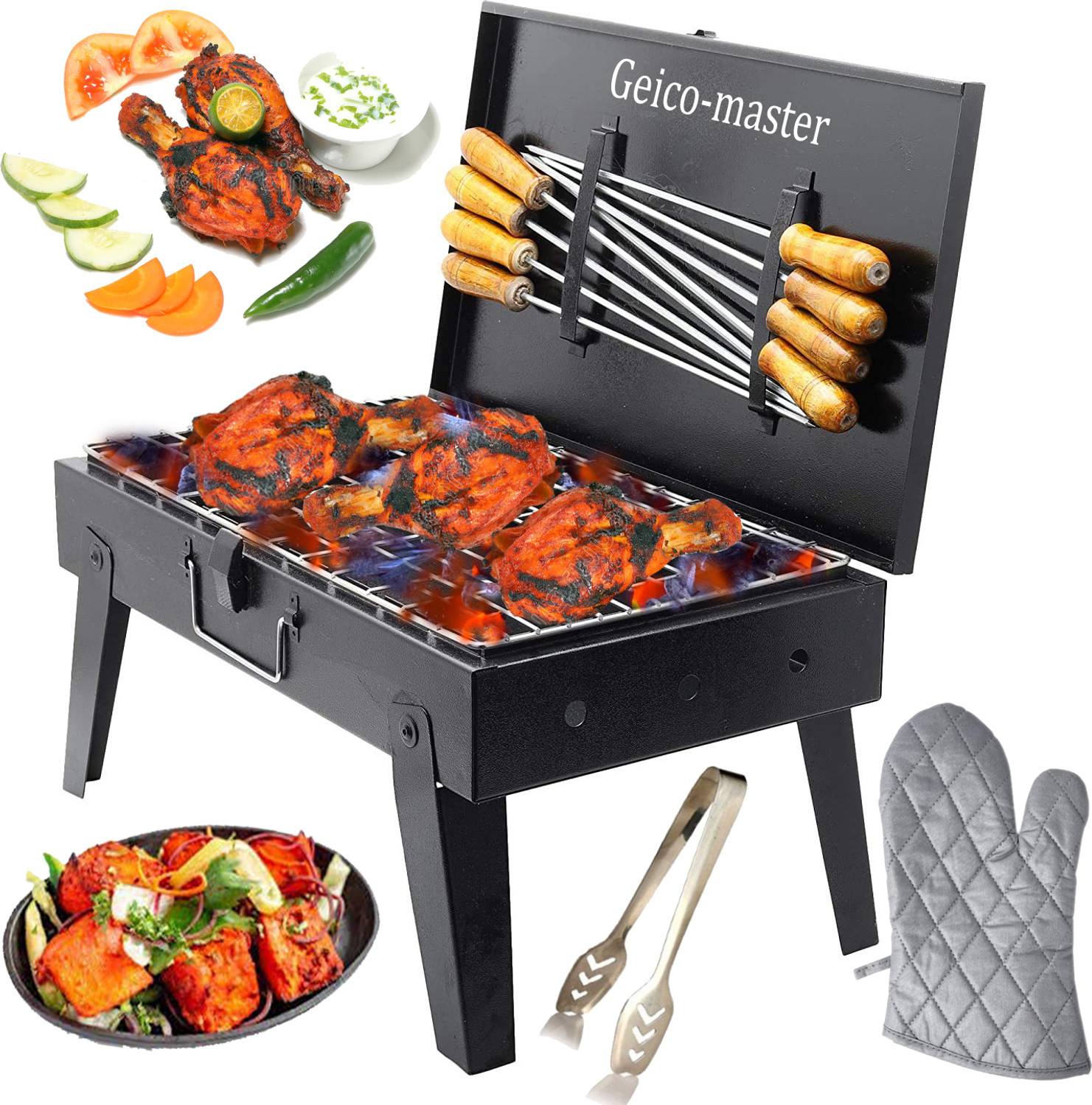 Geico master Charcoal Grill
