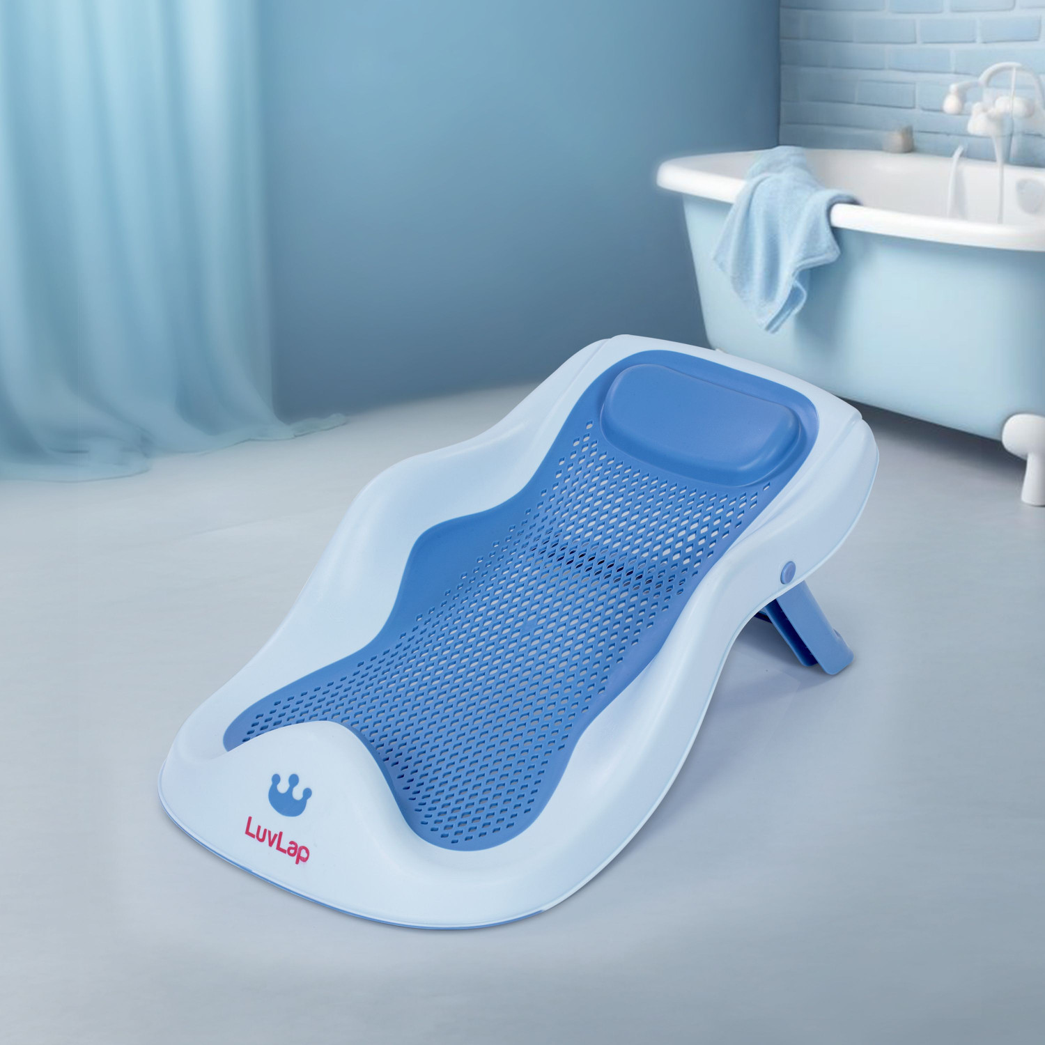 Baby Bath Seat 0-12 Months, Durable, Non-Slip, Safe & Comfortable Baby