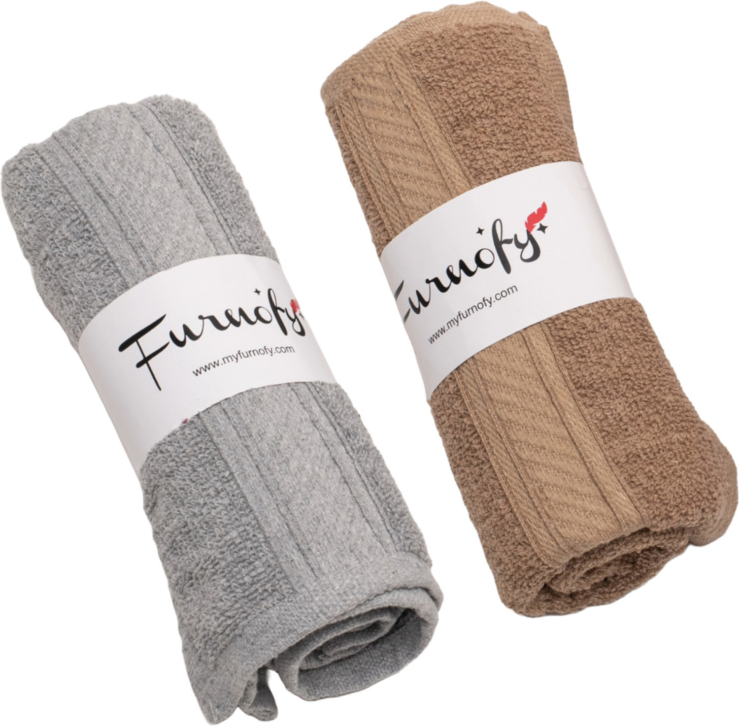 Image of Flipkart SmartBuy Cotton 300 GSM Bath Gamcha Set (Pack of 2)