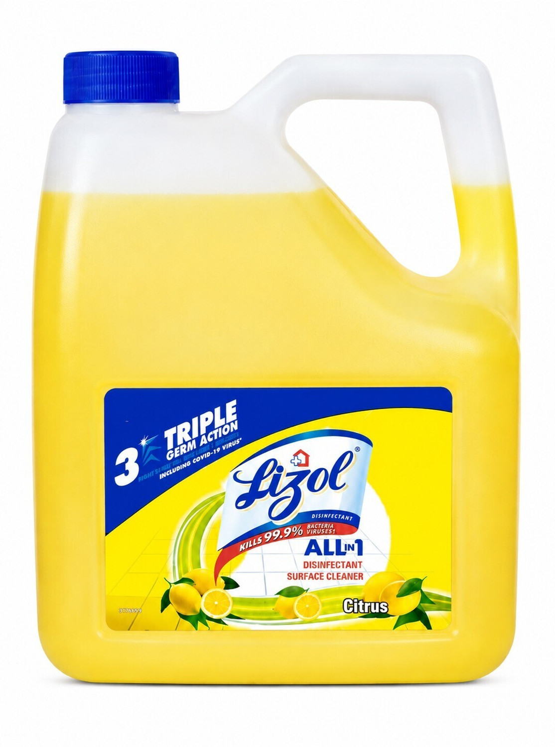 Image of Lizol lemon Citrus Cleaner lemon (5 L)