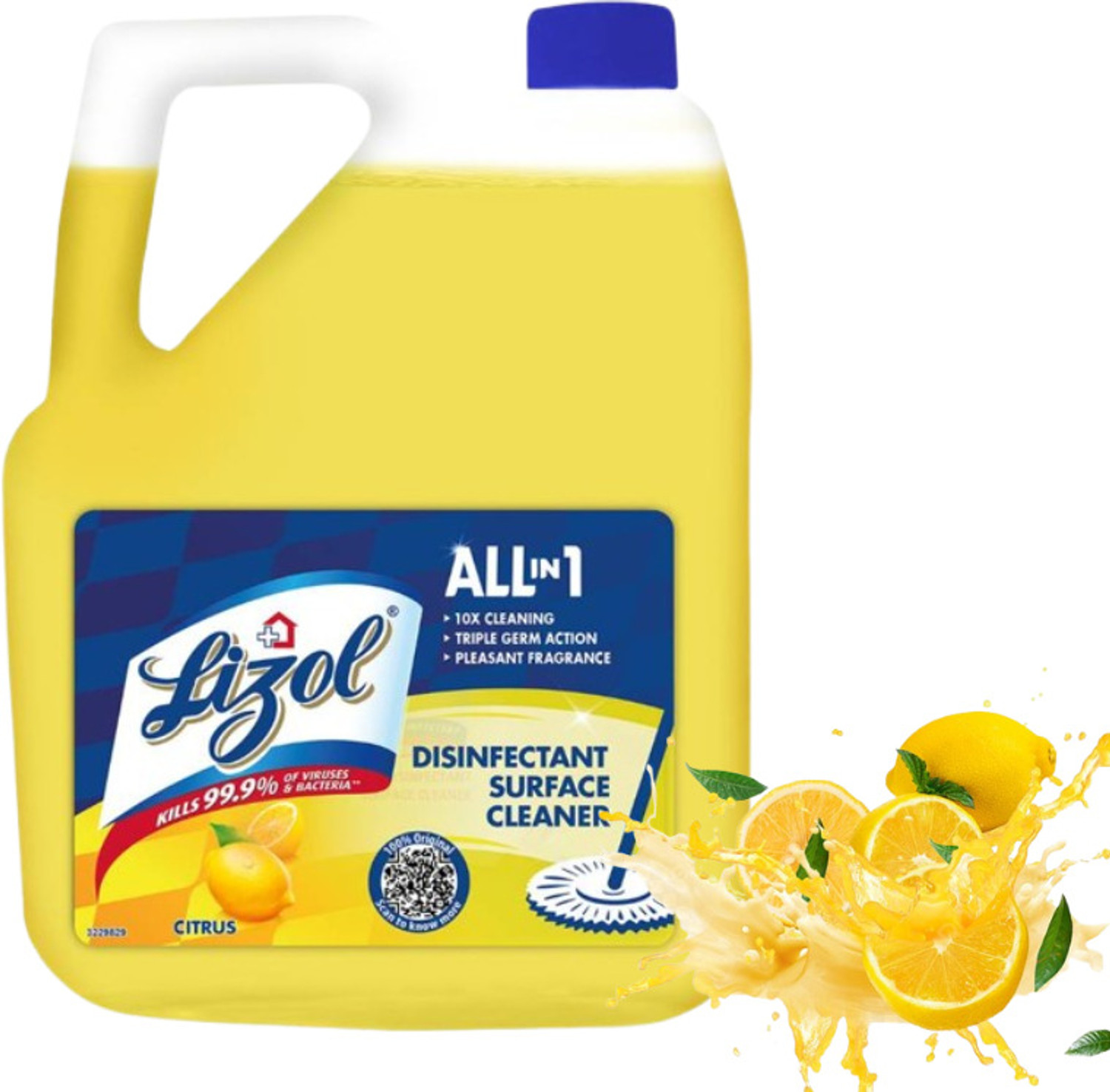 Image of Lizol lemon Citrus Cleaner lemon (5 L)