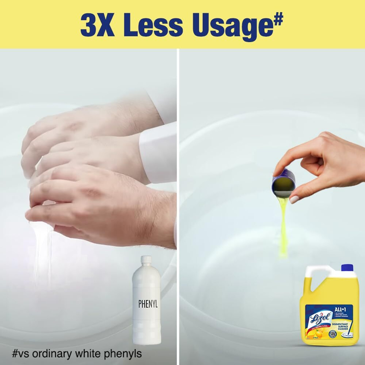 Image of Lizol Disinfectant Surface Floor Cleaner,Suitable for All Floor India #1 Floor Cleaner Citrus (5 L)