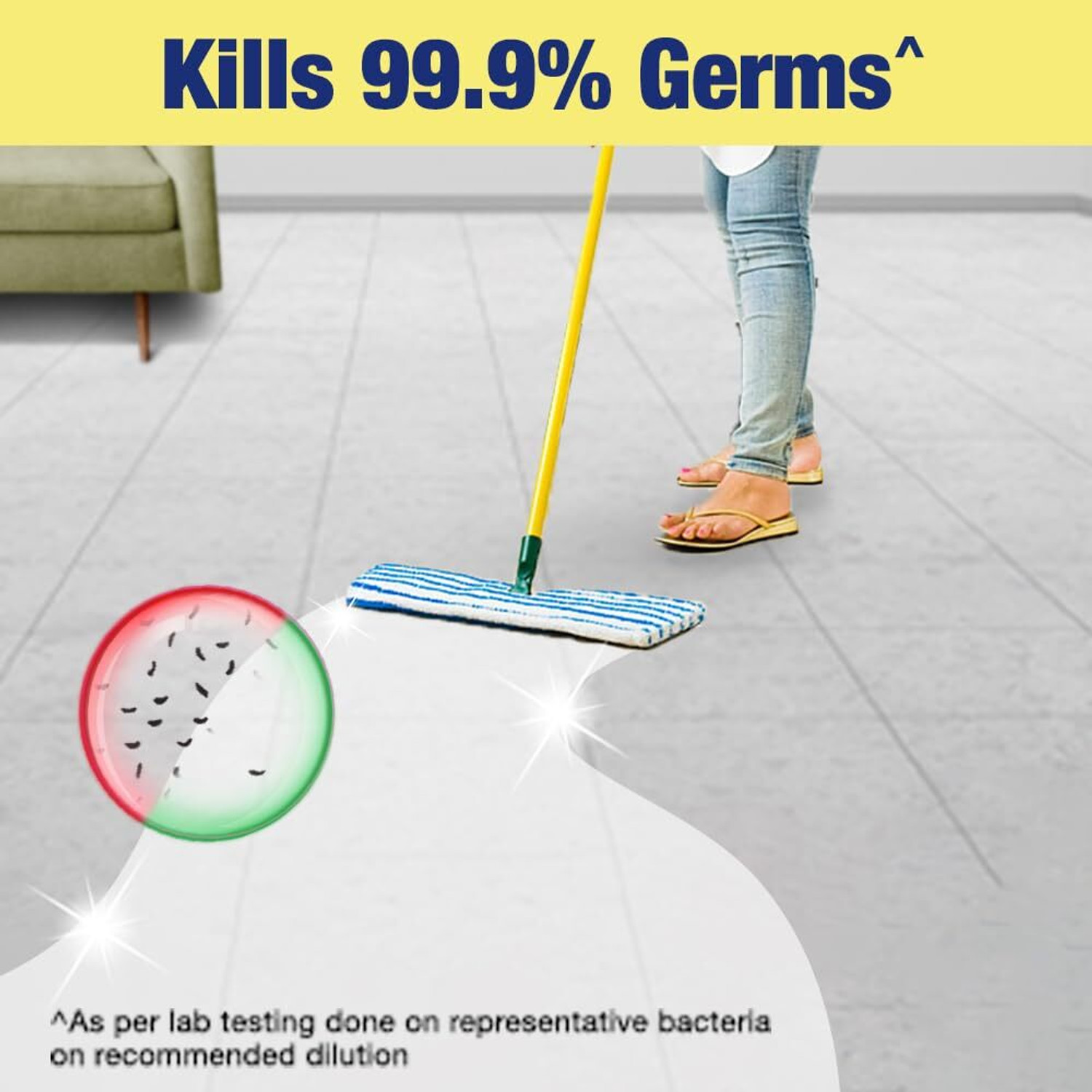 Image of Lizol Disinfectant Surface Floor Cleaner,Suitable for All Floor India #1 Floor Cleaner Citrus (5 L)